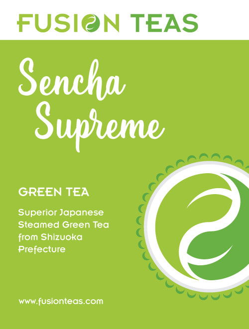 Sencha Supreme Japanese Green Tea – High Quality Loose Leaf – Fusion Teas