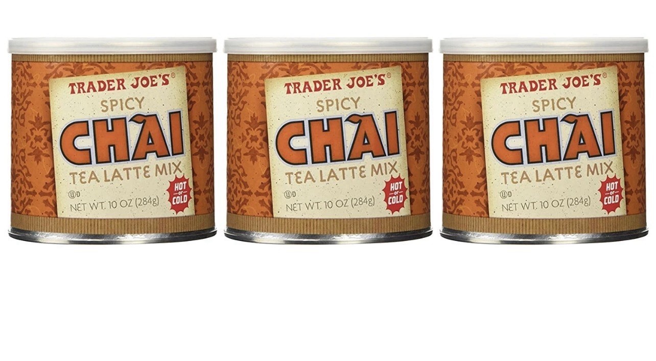 3 Packs Trader Joe’s Spicy Chai Tea Latte Mix 10 oz Each Pack, Total 30 oz