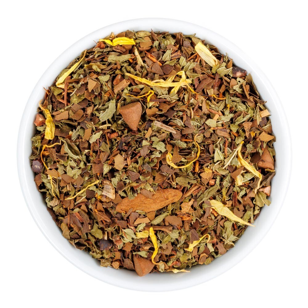 Roasted Cocoa Mint Yerba Mate – Loose Leaf Tea – High Caffeine – Fusion Teas