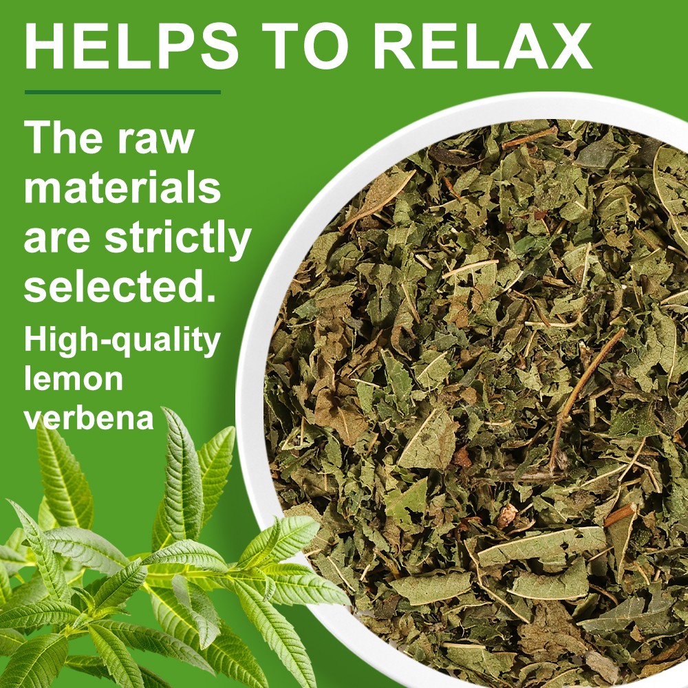 Lemon Verbena Tea Refreshing Improve Digestion Diuretic Nasal Clearing 60 Bag