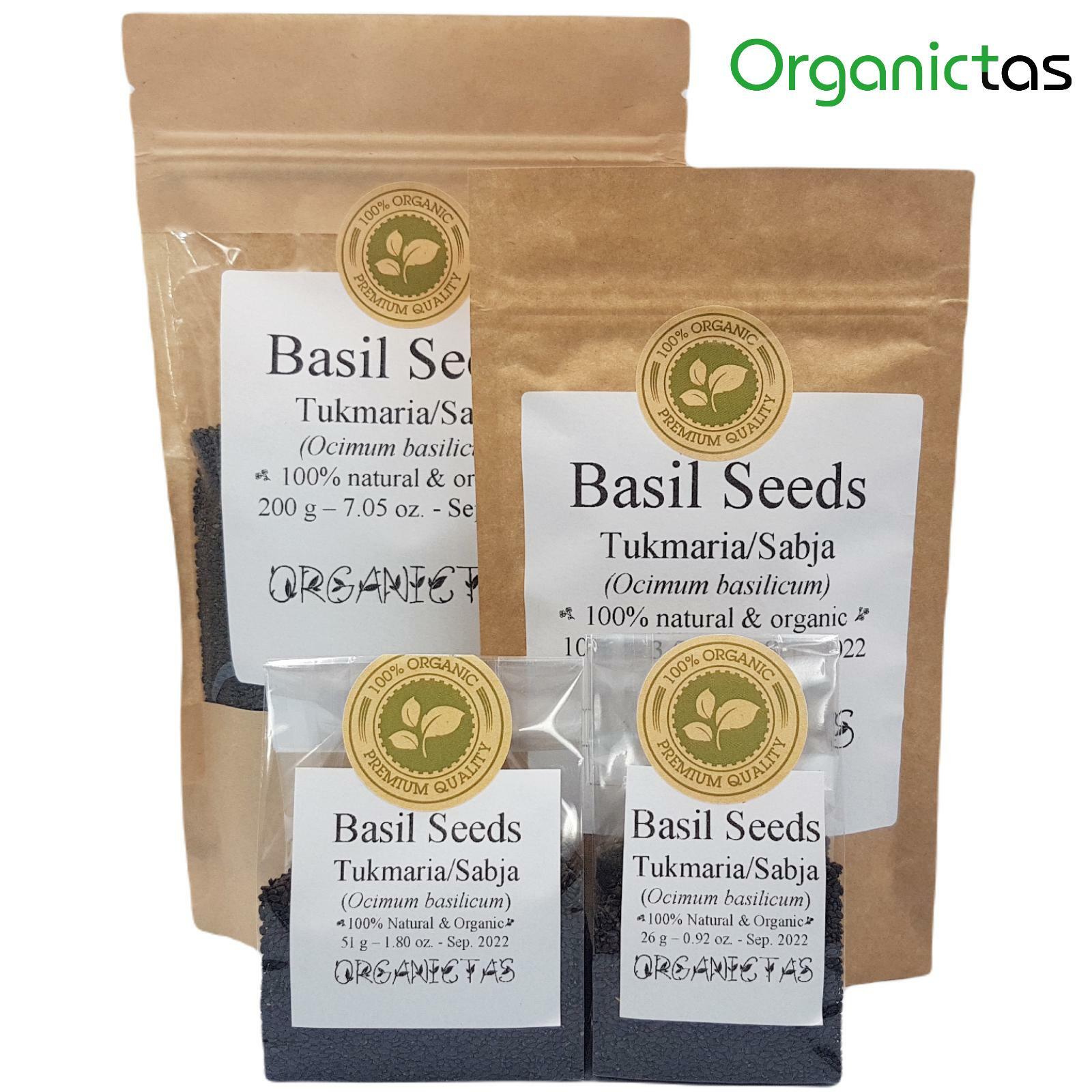 Basil Seeds Tukmaria Natural Drink Weight Loss Slimming Organic Premium Quality