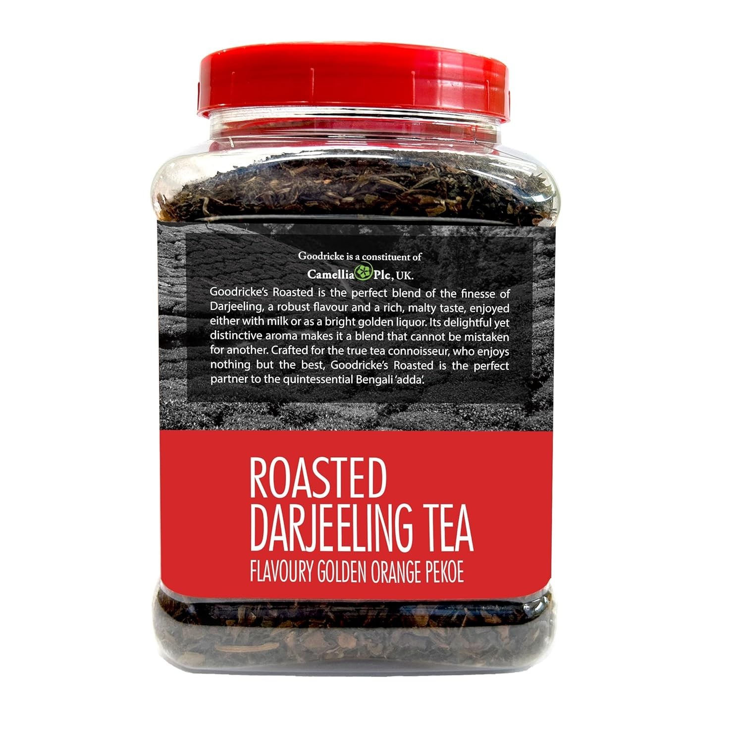 GOODRICKE Roasted Organic Darjeeling Tea 250 g Premium Black Loose Leaves Tea