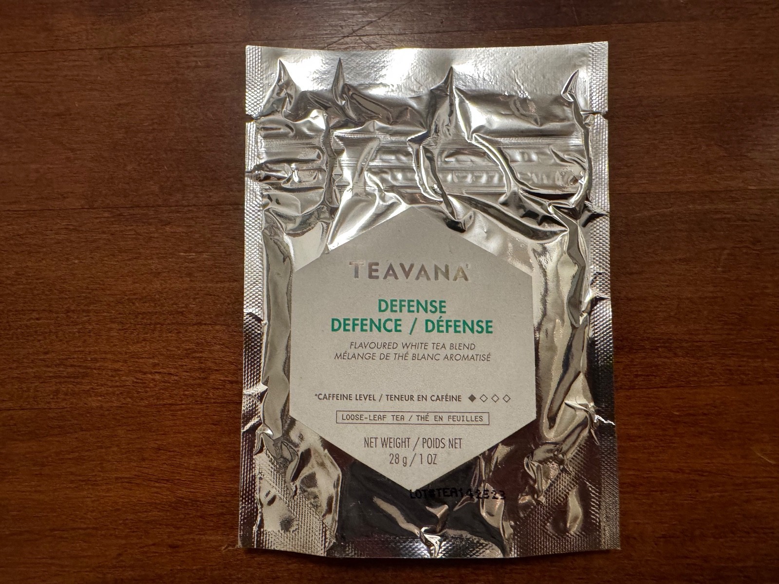 Teavana Tea, Discontinued Loose Leaf, New, Rare! 3 one ounce silver unopened bag