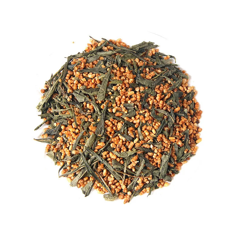 Organic Genmaicha Green Tea Premium Japanese Brown Rice Natural