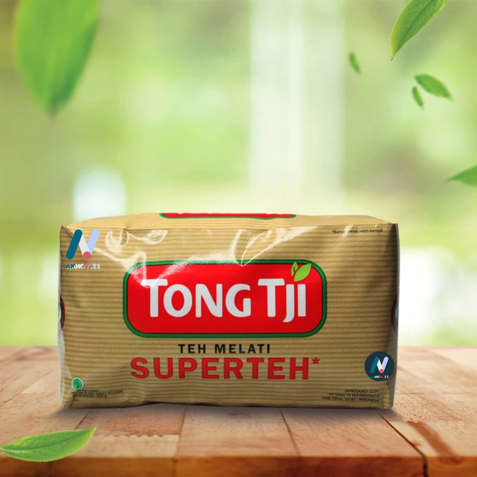 TONG TJI Original Premium Jasmine Tea Indonesian Fragrance Legendary 2X 250g