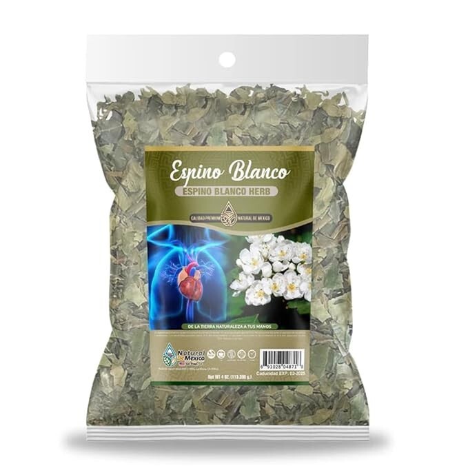 Espino Blanco Herbal Tea 4 oz.-113g Hawthorn Berry Natural Mexican Herb