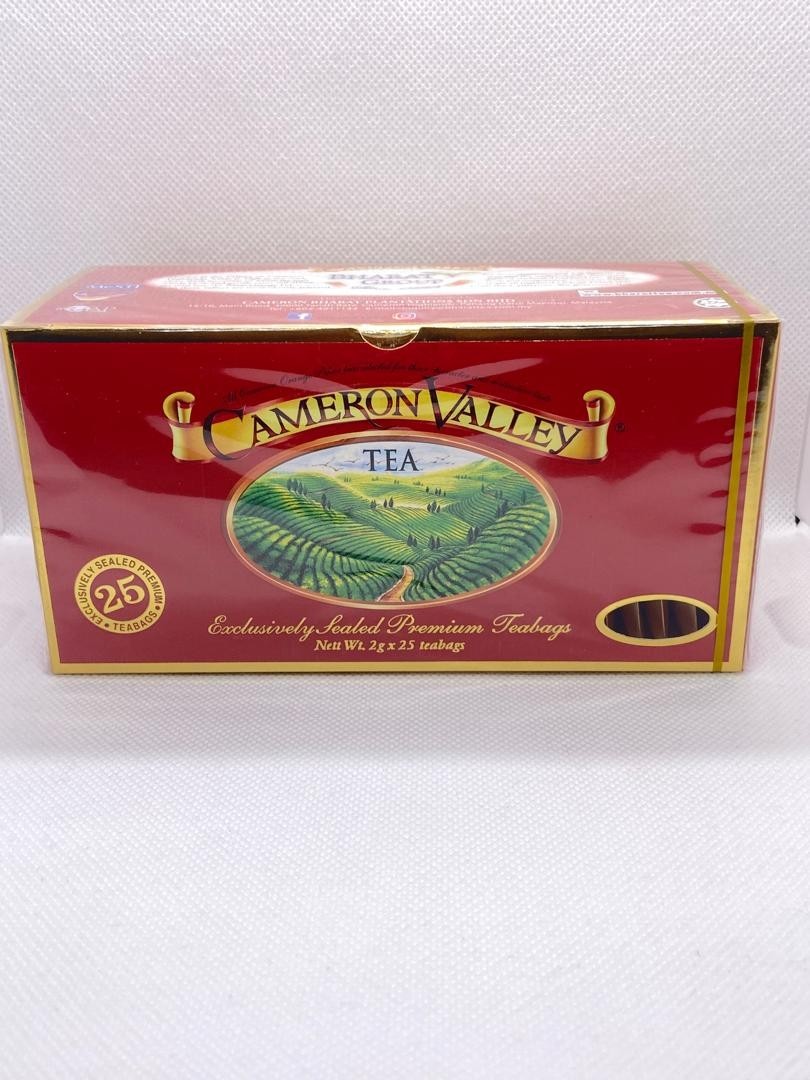 Cameron Valley Tea Original Tea 2g x 25 Teabags Halal Factory Sealed Malaysia