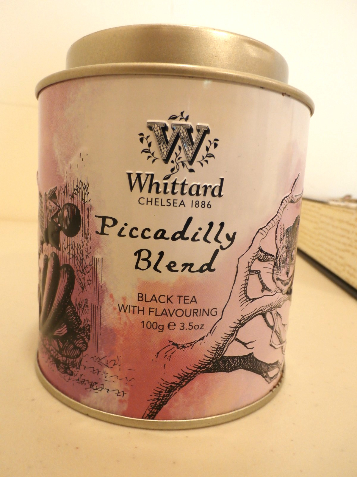 Wonders of Tea Alice In Wonderland 8 Asst Teas 2024 /Whittard Tea Canister