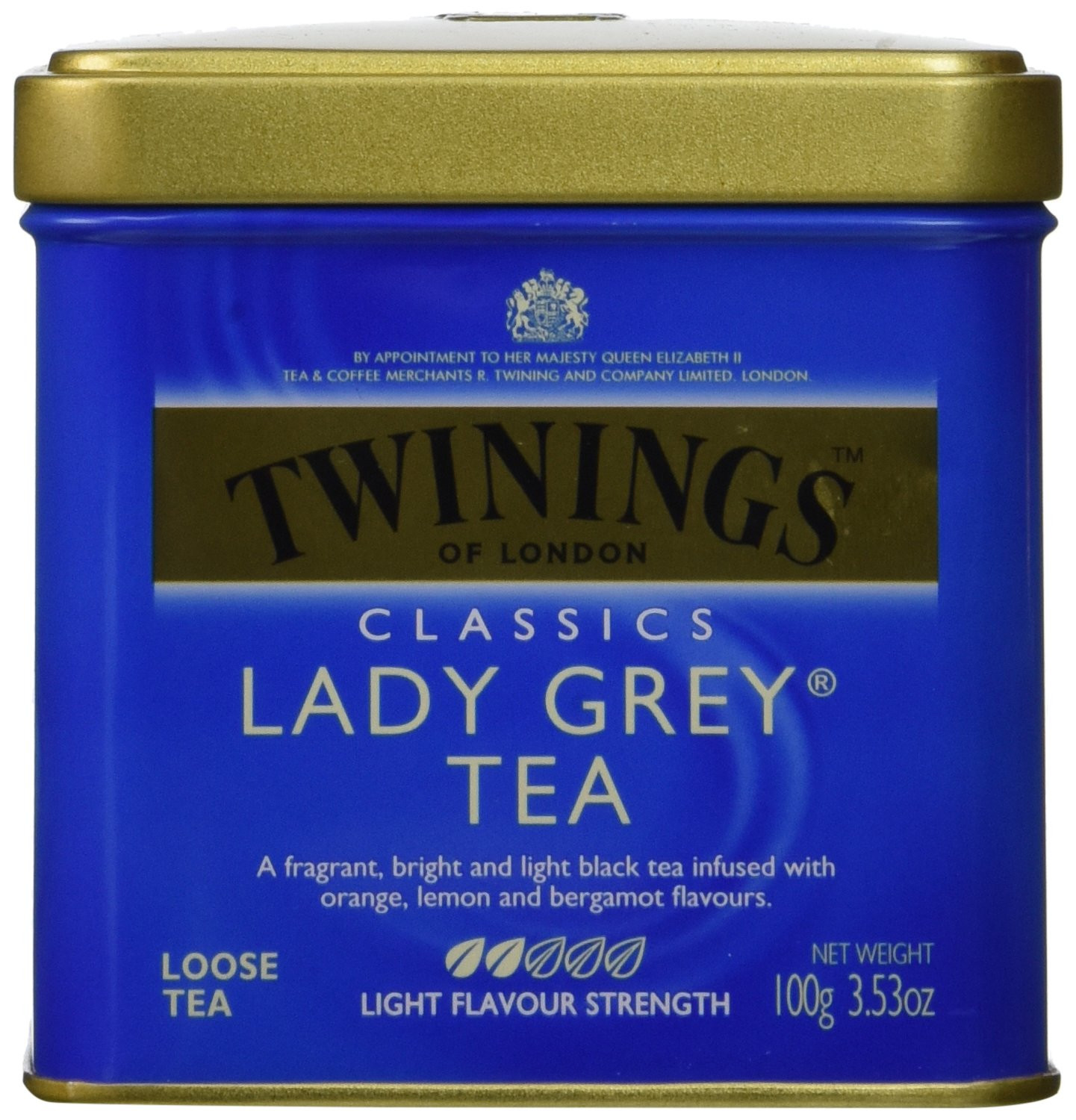 English Breakfast Loose Tea Tin, 3.53 Ounce Tin (Pack of 1), Smooth, Flavourful,