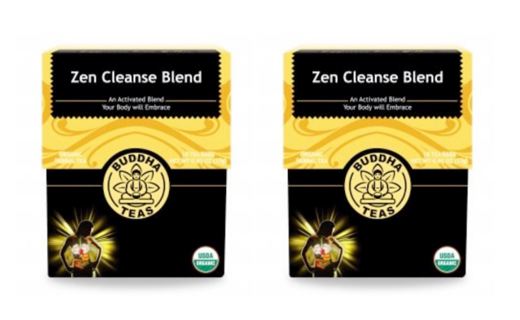 Buddha Teas Organic Zen Cleanse Blend Tea 18 bags (2 PACK)