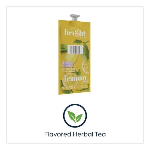 Flavia The Bright Tea Co. Lemon Herbal Tea Freshpack, 100/Carton