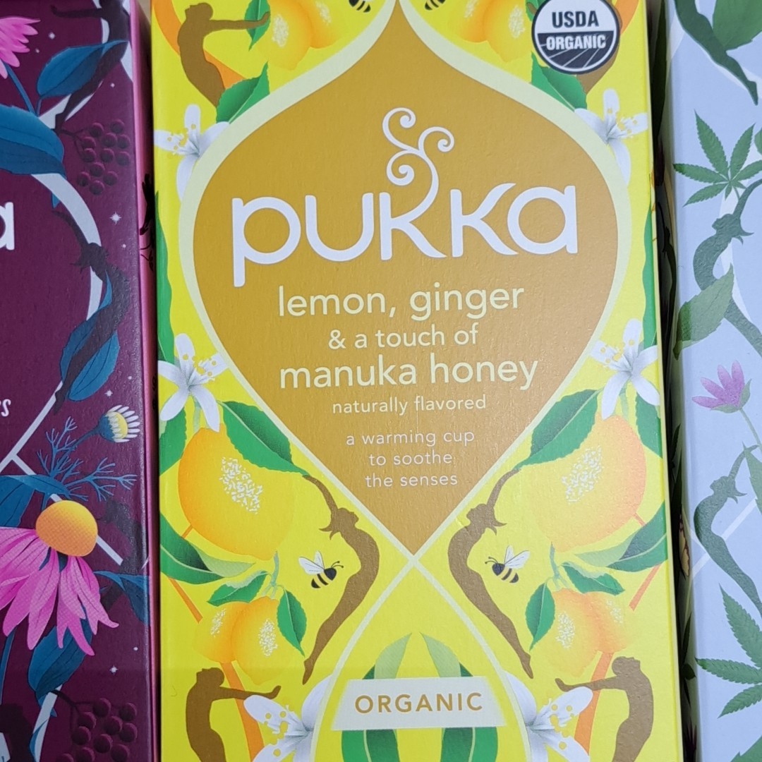 Lot Of 3 Pukka Organic Herbal Teas, Variety Pack