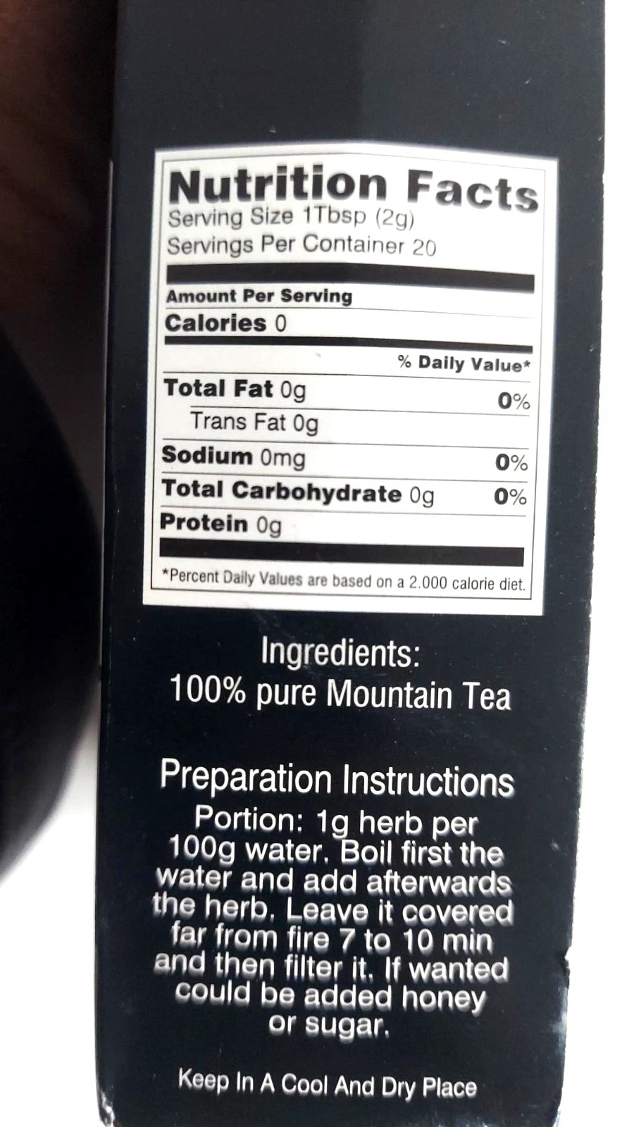 Greek Mountain Tea on Stem 40g (Mt. Taygetos) – Natural Herbal Tea