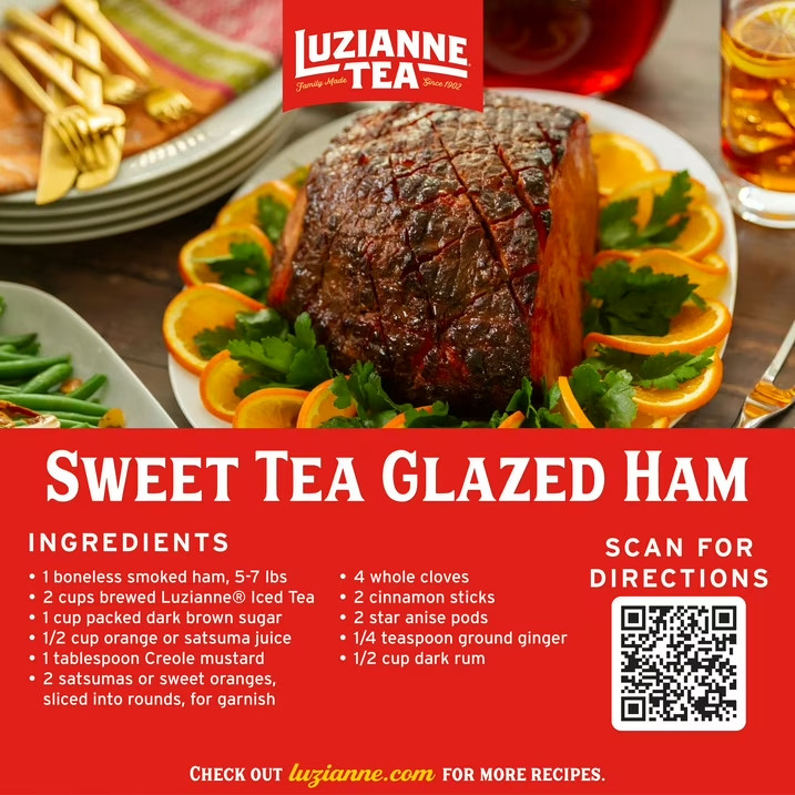 Luzianne Black Iced Gallon Tea Bags, 24 Count