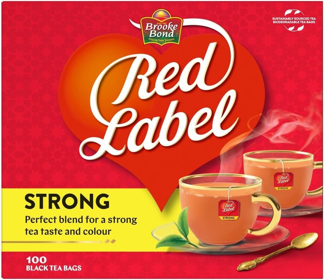 Brooke Bond Red Label Black Tea, 100 Teabags