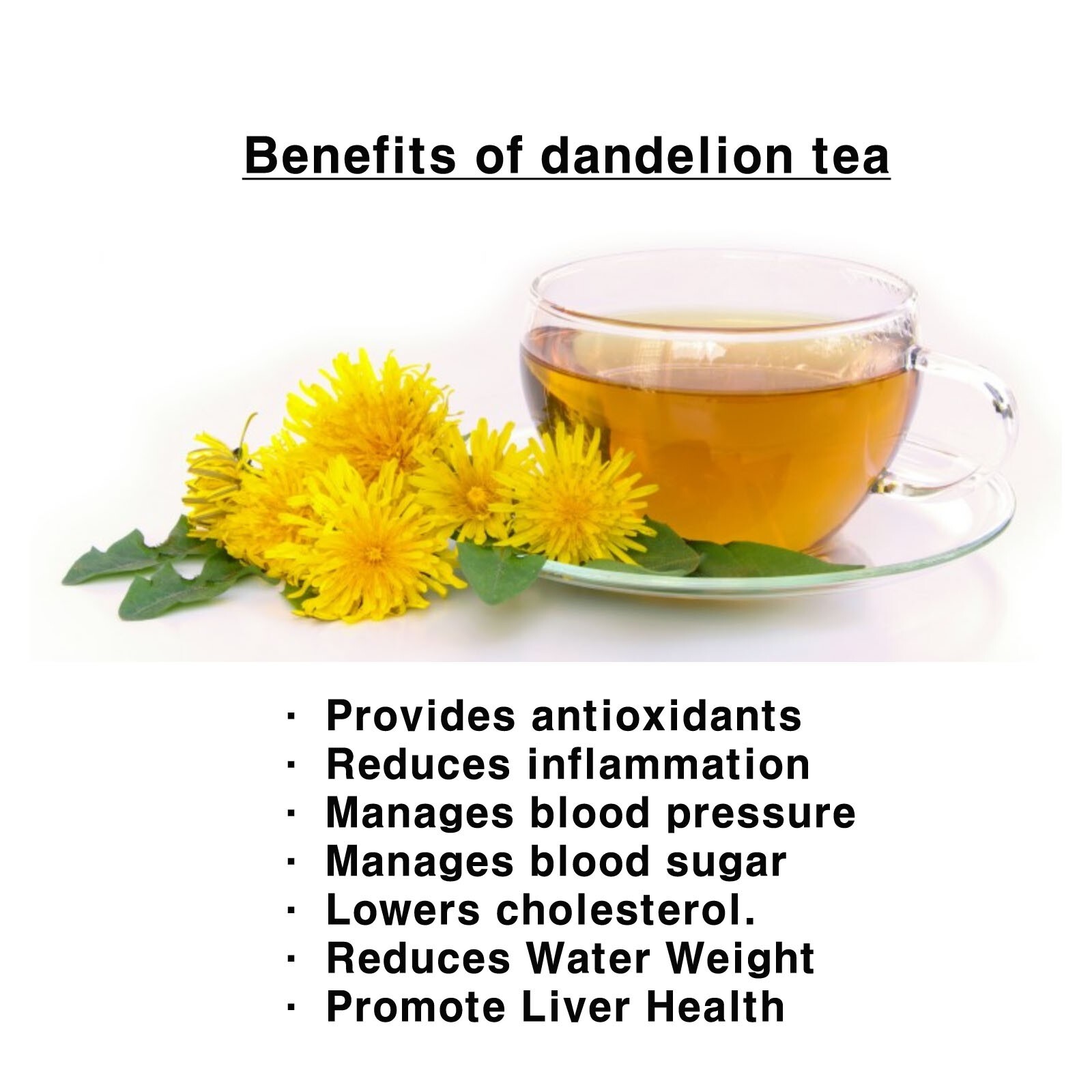Korean Songwon Dandelion Tea + Sword bean tea 200 Tea bag Free Shipping
