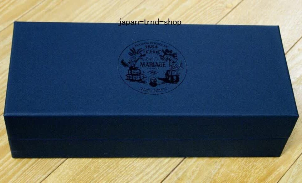 Mariage Freres Tea Gift Marco Polo Blancs de Colombo Earl Gray French Blue GS-5A