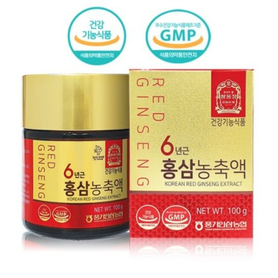 [Pung-gi Ginseng Nonghyup] Korean 6 Years Red Ginseng Extract 100g