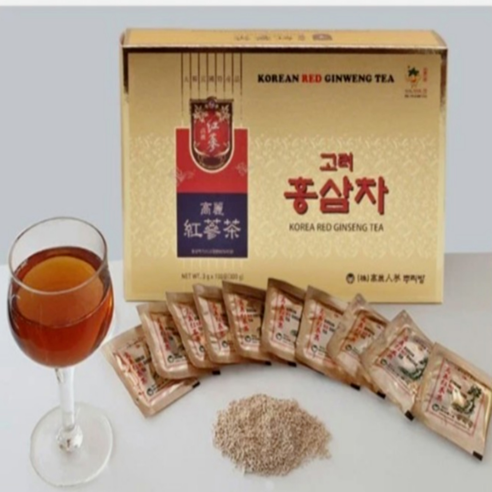 1+1 Korean Red Ginseng Tea 3g x 100bags+Korean Ginseng Tea 3g x 100bag