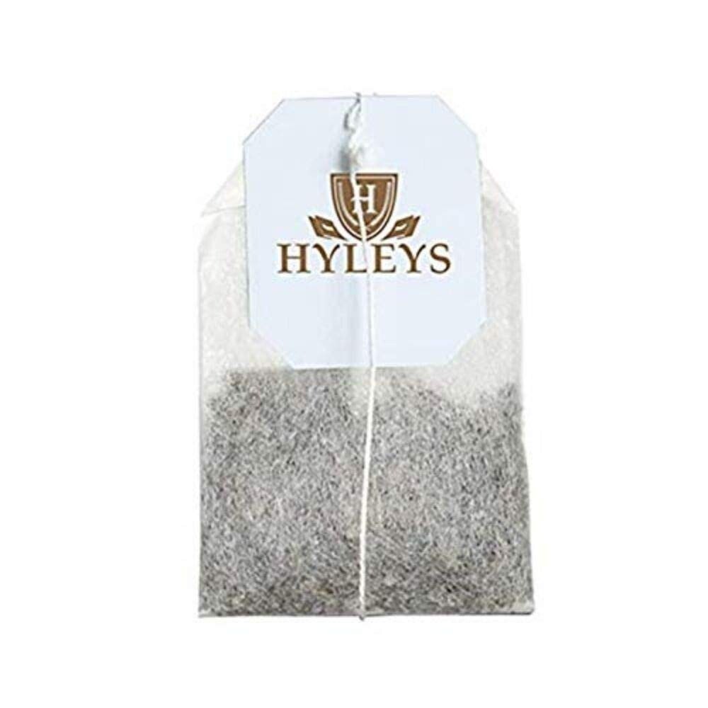Hyleys 100% Natural Turmeric Tea Green Tea w/ Ginger & Lemon Flavor, 25 Tea Bags