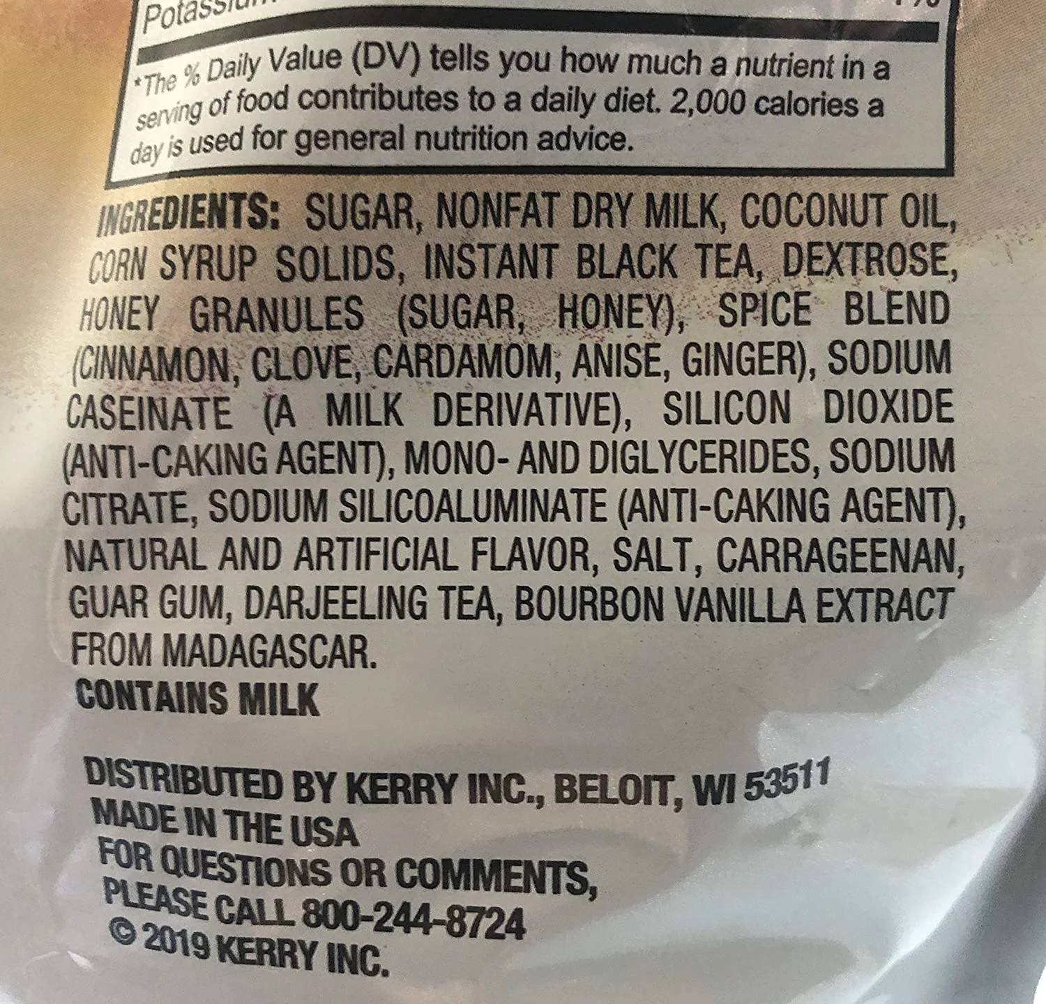 Chamba Chai Spiced Chai Latte Drink Mix (4Lb Resealable Bag)