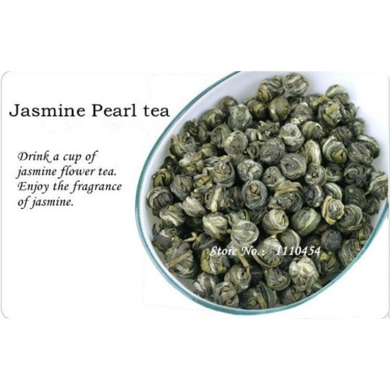Jasmine Flower Tea 100g Jasmine Pearl Organic Green Tea Chinese Fragrant Tea