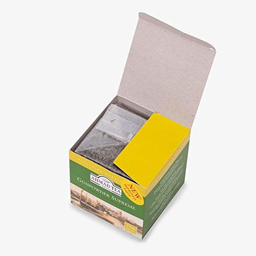Ahmad Tea Green Tea, Gunpowder Loose 500 gram (Pack of 1),