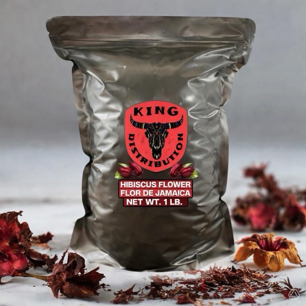 Hibiscus Tea – 1 Pound – Cut and Dried Natural Hibiscus Flowers “Jamaica”