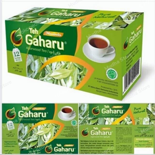 2x Natural Herbal Gaharu/Agarwood/Oudh tea from Indonesia