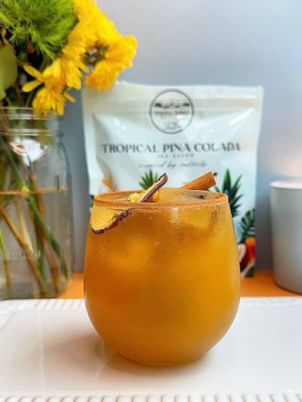 Tropical Pina Colada White Tea Blend by – 14- Satchel – Cocktail-Inspired – E…