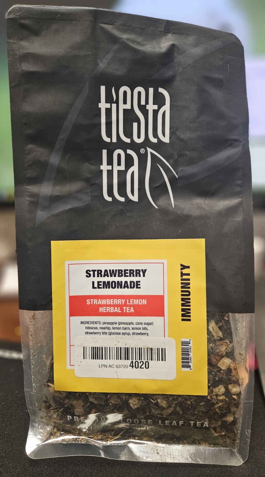 Tiesta Tea – Hibiscus Strawberry LEMON Loose Leaf Herbal Blend…