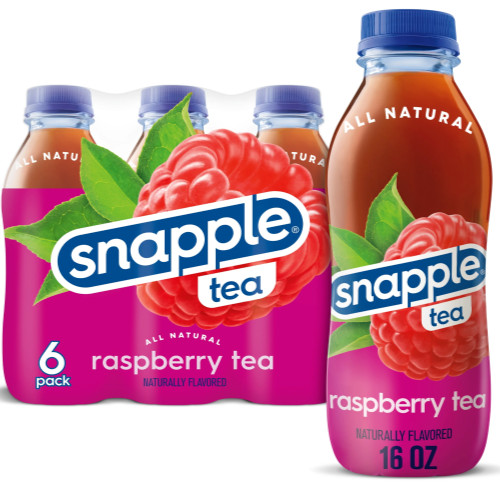 Snapple Raspberry Tea,6 Pack / 16 fl oz