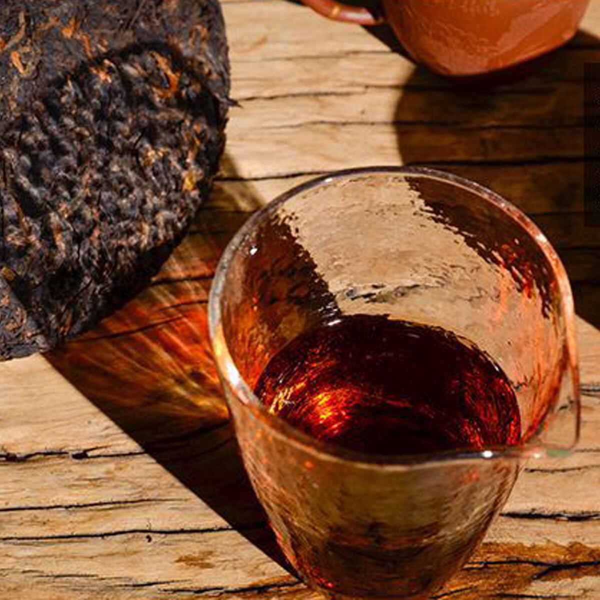 Premium Wild Mountain Black Pu’er Tea Yunnan China 357g Cake Natural