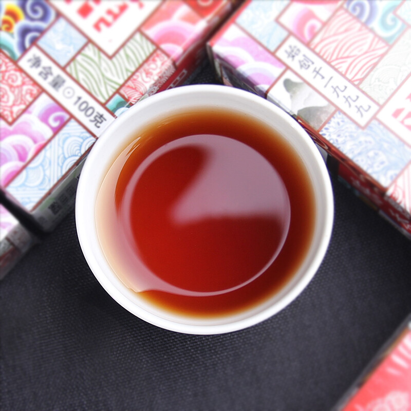 HAIWAN Old Comrade Puer Tea Ripe 2019 100g Yunnan Laotongzhi Pu’er Tea Loose Tea