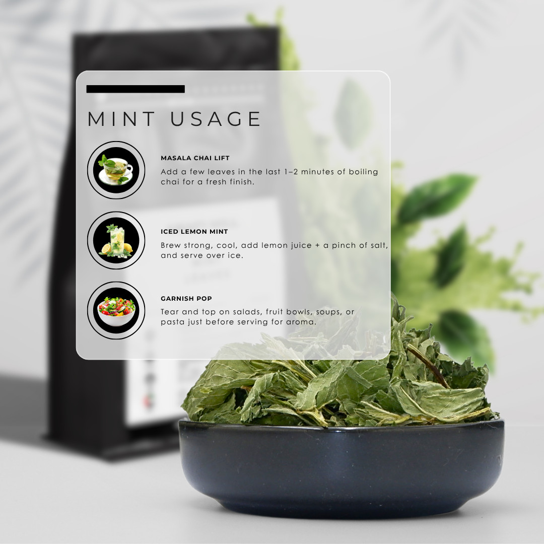 AWAFI MILL Mint Leaves – 250 g | 9 Oz