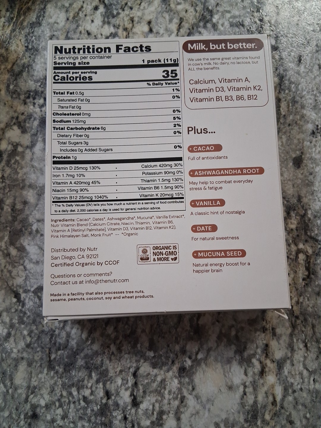 Nutr Blends Matcha