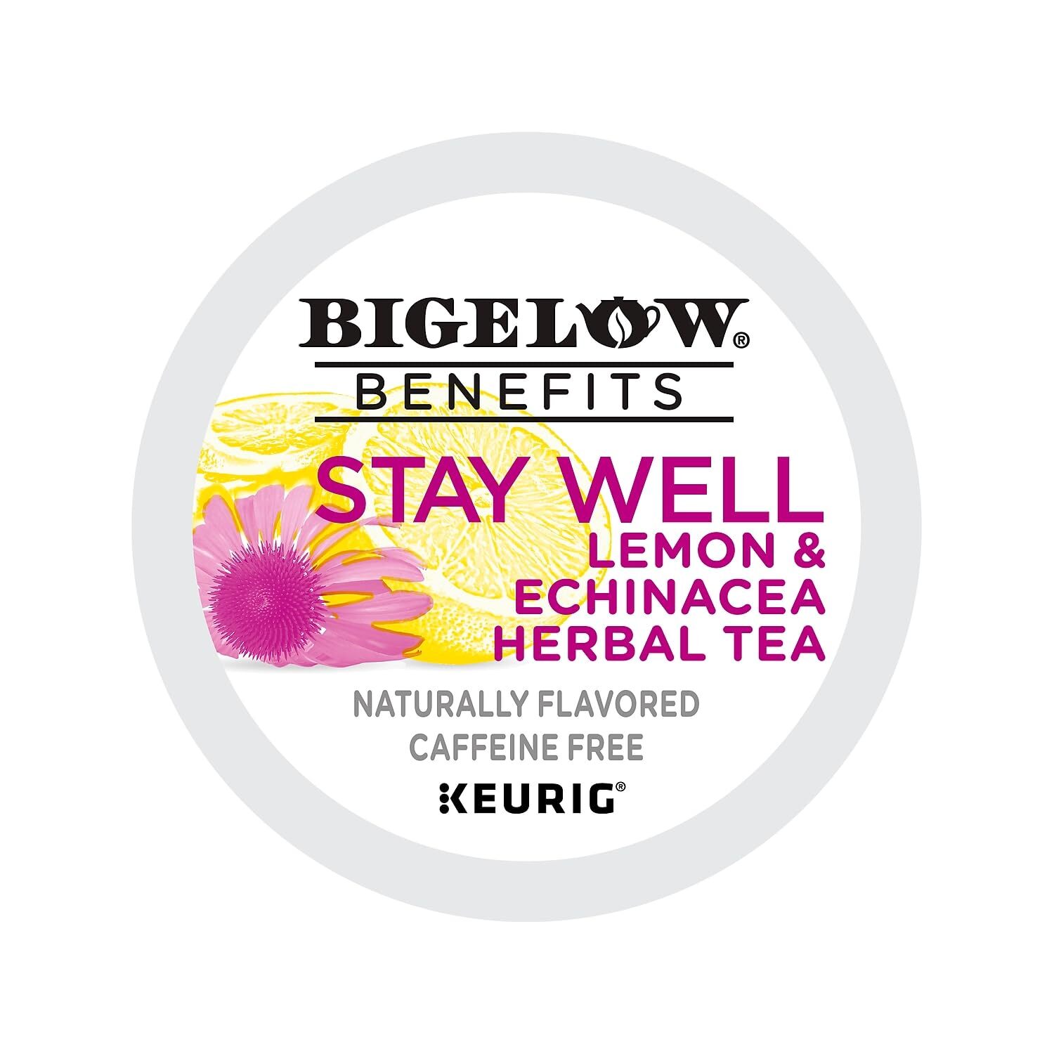 Lemongrass Echinacea Elderflower Rose Hips Herbal Tea for Healthy Living