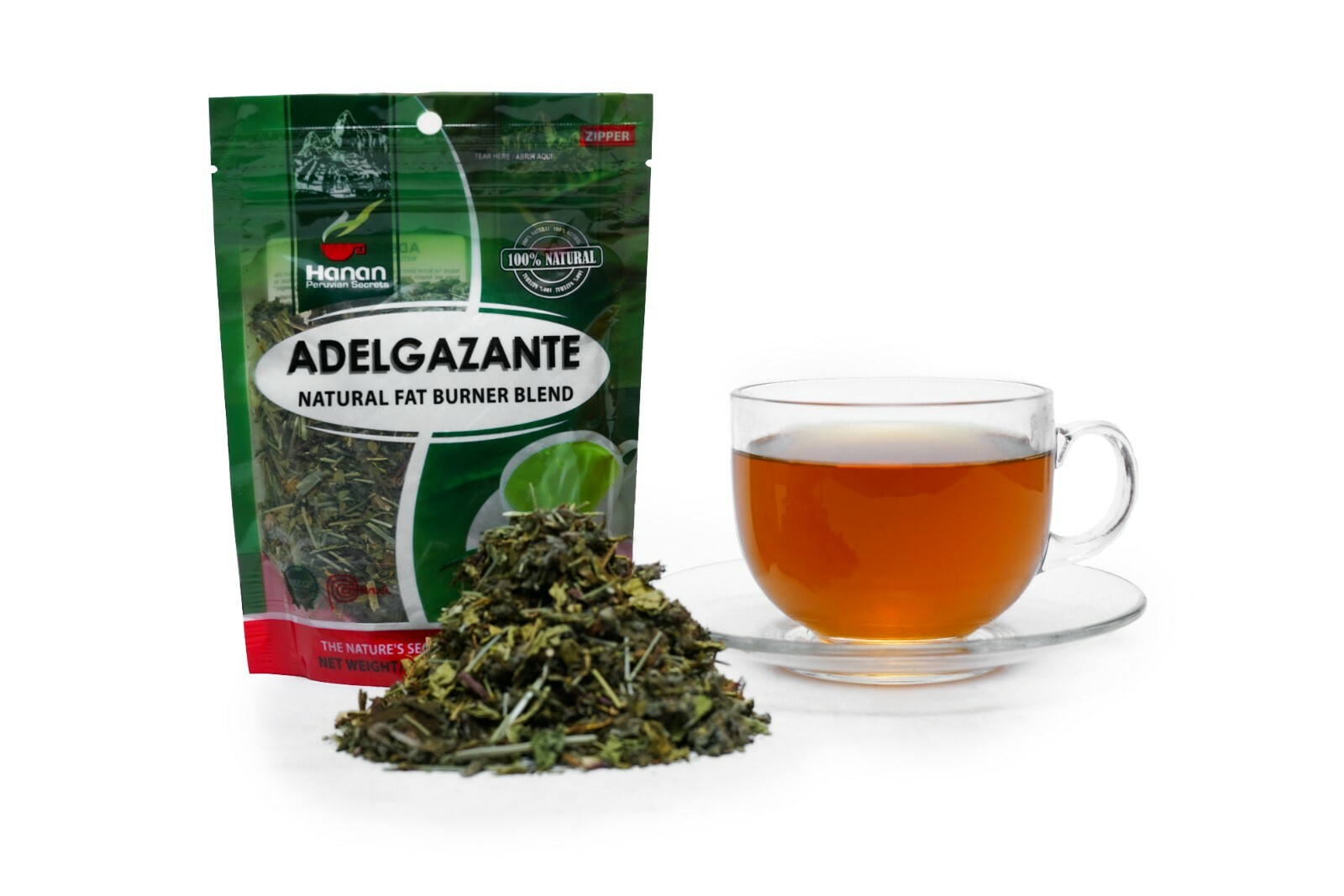 Hanan Peruvian Secrets Adelgazante| 100% Natural Fat Burner | 1.41oz / 40g