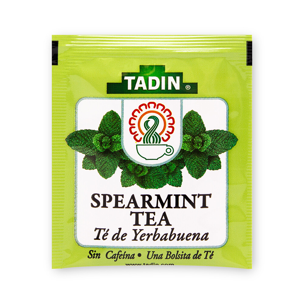 TADIN SPEARMINT HERBAL TEA WITH 24 BAGS