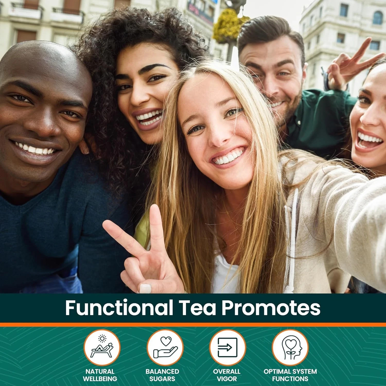 Herbaly Glucose Functional Tea – Vitality & Wellness – Gymnema Sylvestre, Ceylon