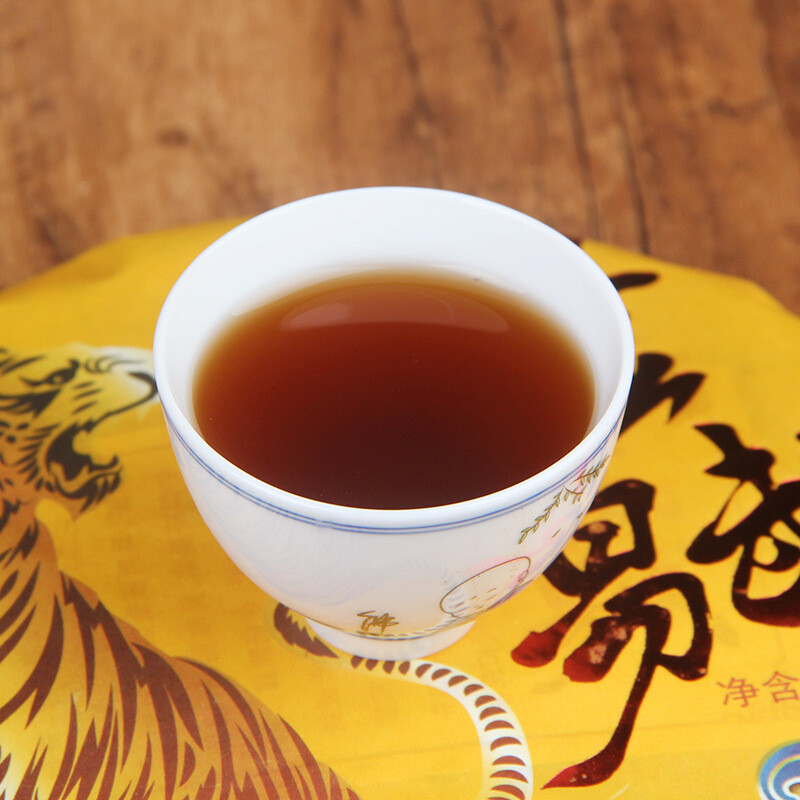 Pu’er Tea Ripe Yunnan Golden Hao 357g Cake Natural Healthy Premium