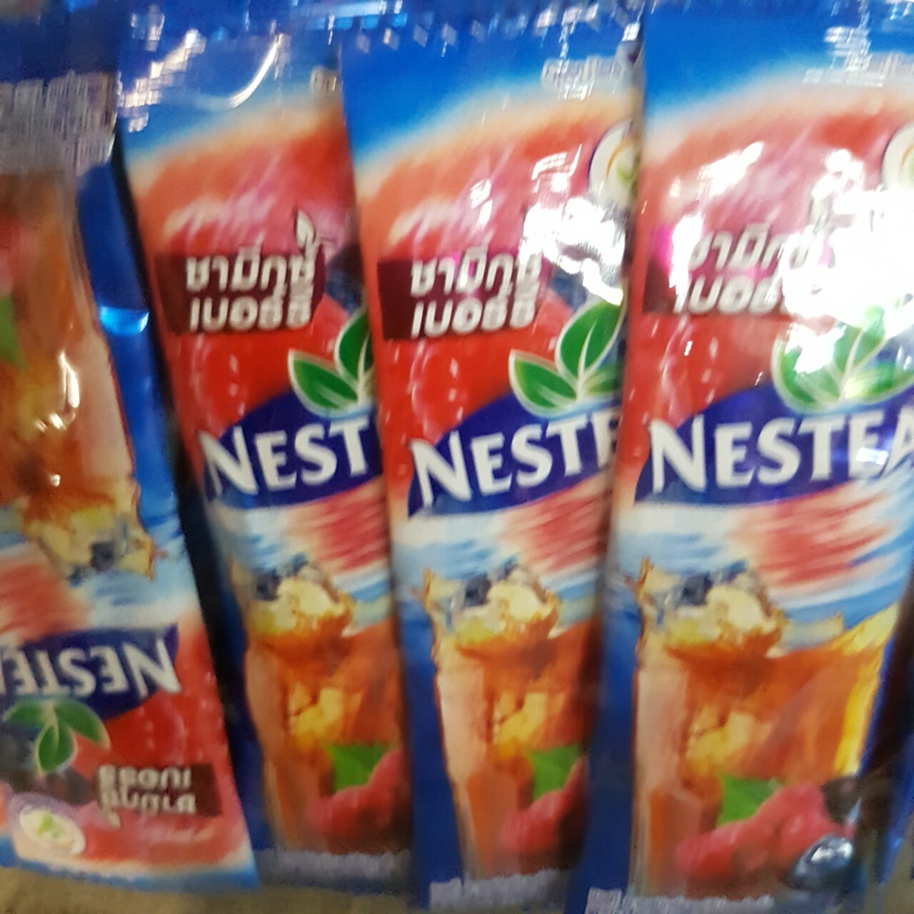4x NESTEA Instant Mixed Berries High Vitamin C Tea HOT ICED HALAL THAI
