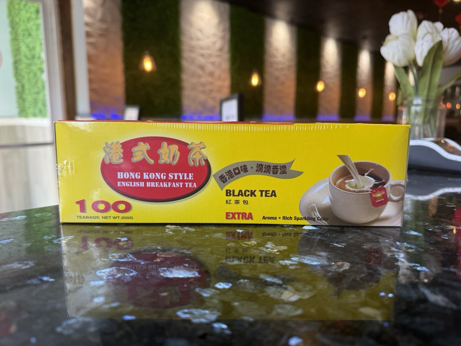 Hong Kong Style Premium Classic Blend English Breakfast Black Tea (100ct Box)