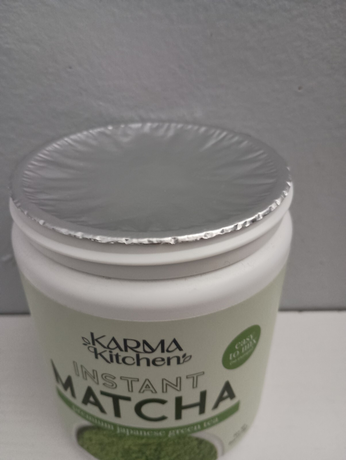 Karma Kitchen Instant Matcha 6 Oz Premium Japanese Green Tea