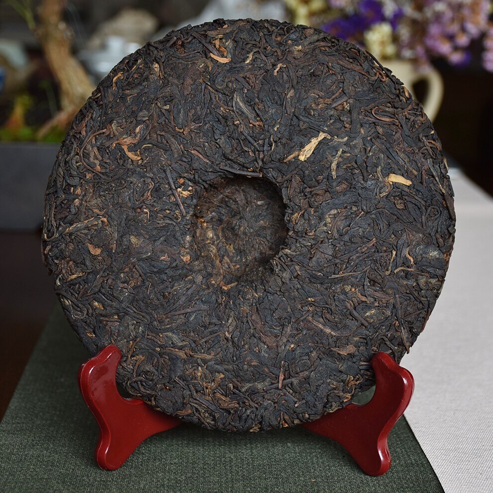2020 Haiwan Hot Sun Shu Ripe Puer Old Comrade Chinese Ripe Puer Tea 357g