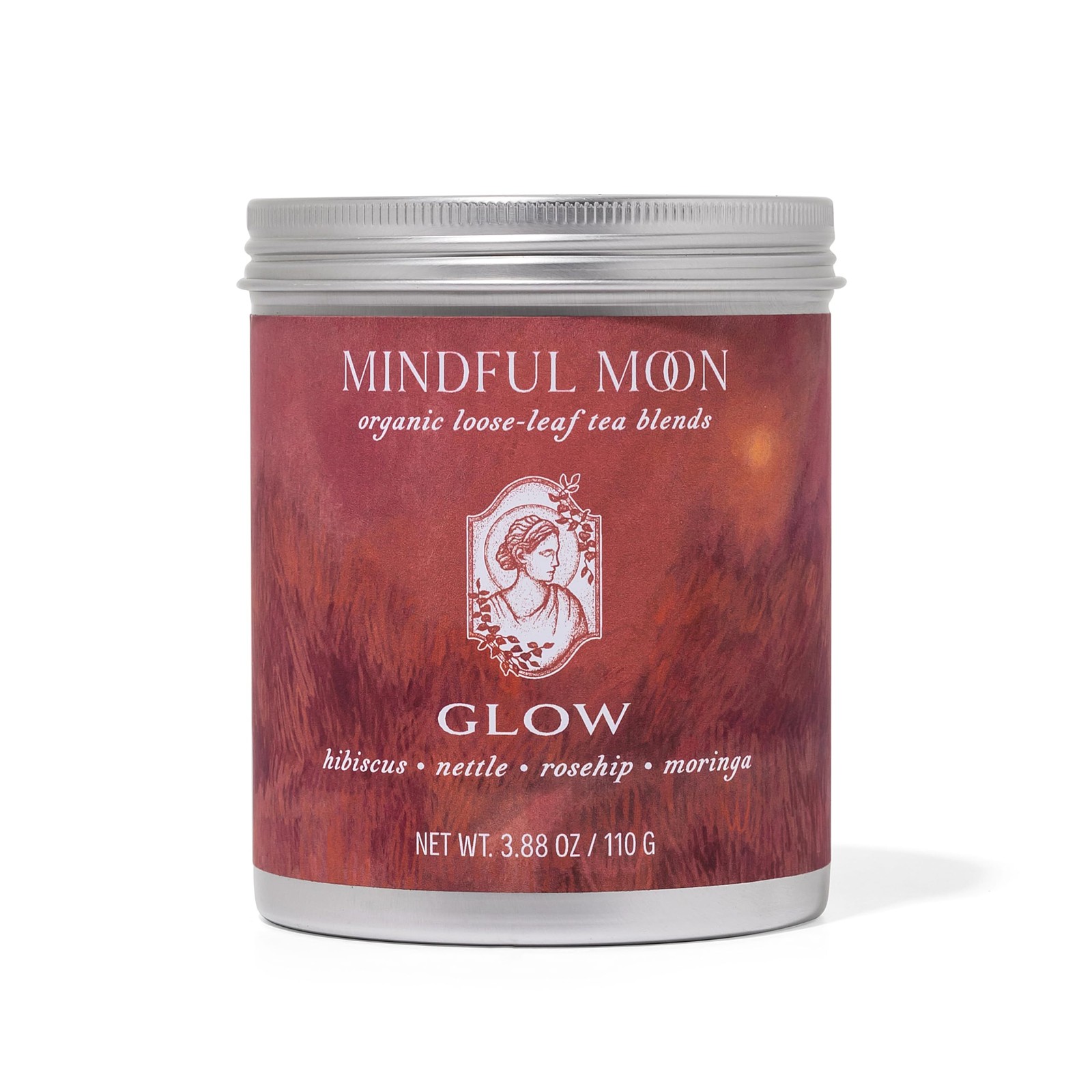 Glow Herbal Tea by Mindful Moon – Vitality Wellness Blend with Hibiscus, Mor…