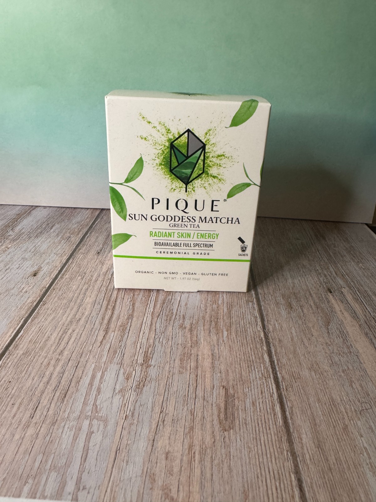 Pique Skin Goddess Matcha Green Tea – 28 Sachets – Best By 8/2027