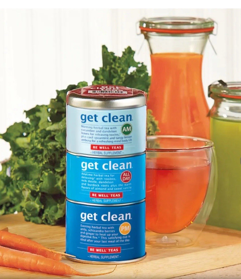 Be Well Teas Get Clean Herbal Teas For All Day New