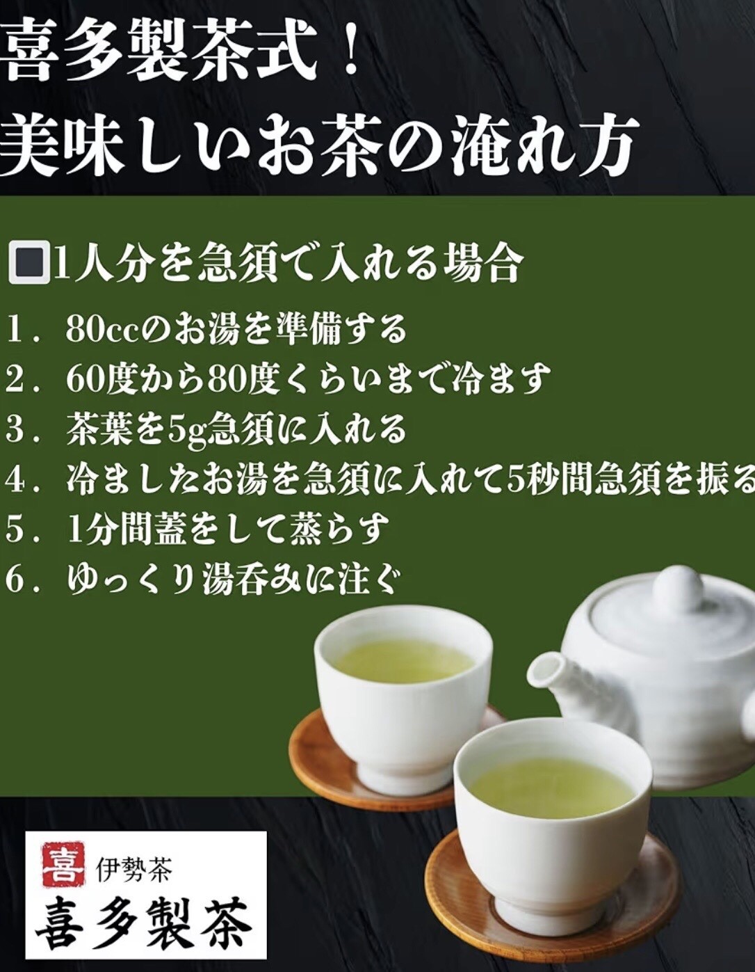 Kita Seicha Tokumaro Deep Steamed Sencha 200g | Ise Green Tea Japan