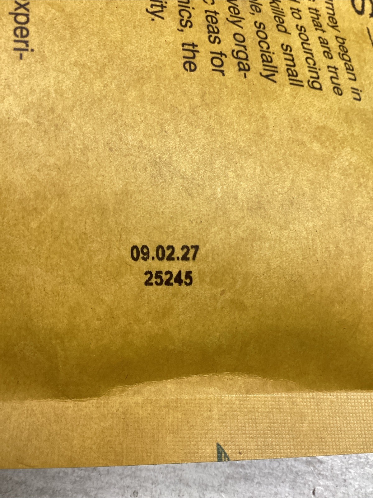 Lot of 2 Davidson’s Organic Loose Leaf Tea 16oz Bag, Earl Gray exp 09/02/2027